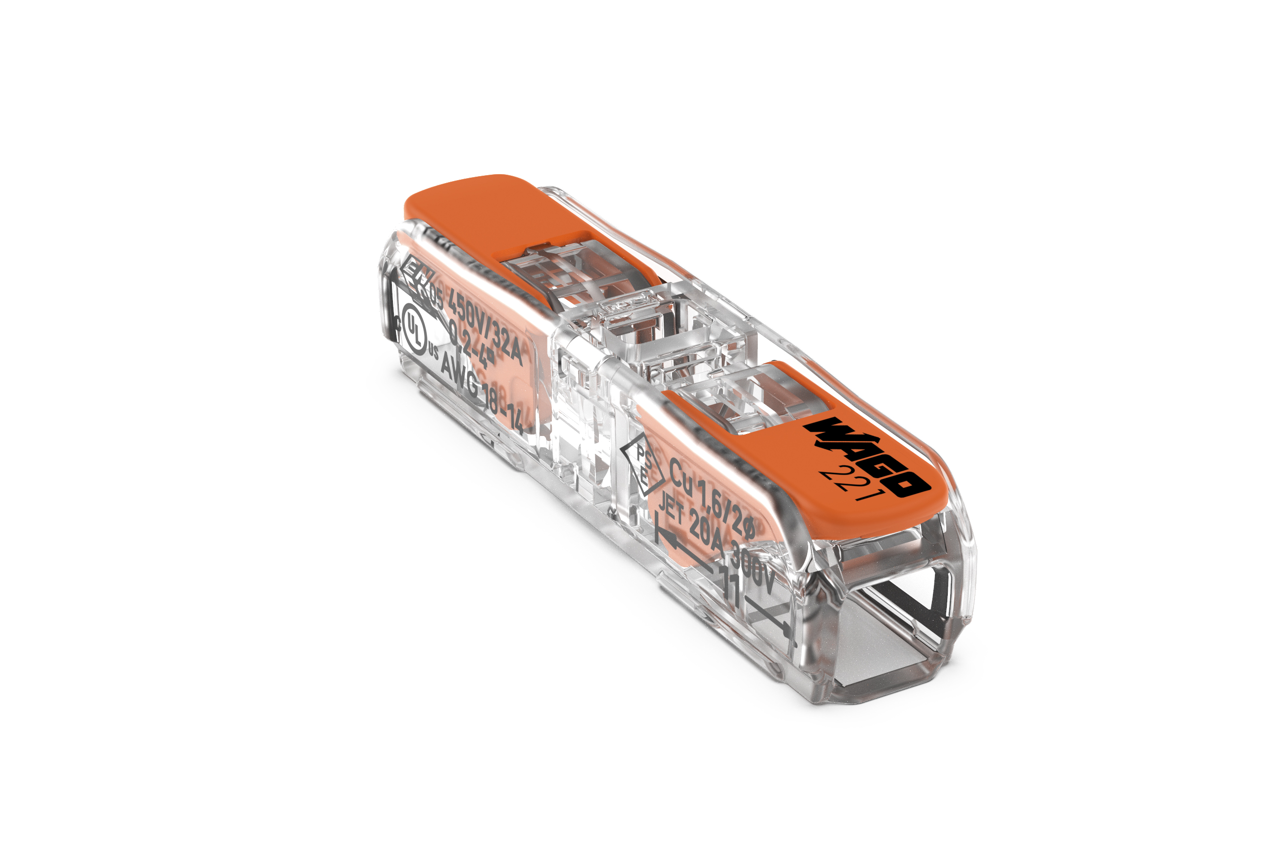 Alle Leiterarten werkzeuglos und in einem Durchgang verbinden 8 Alle Leiterarten werkzeuglos und in einem Durchgang verbinden