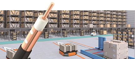 Strahlende Kabel und die Zukunft 4 Bild 5G Autonomes Fahrzeug