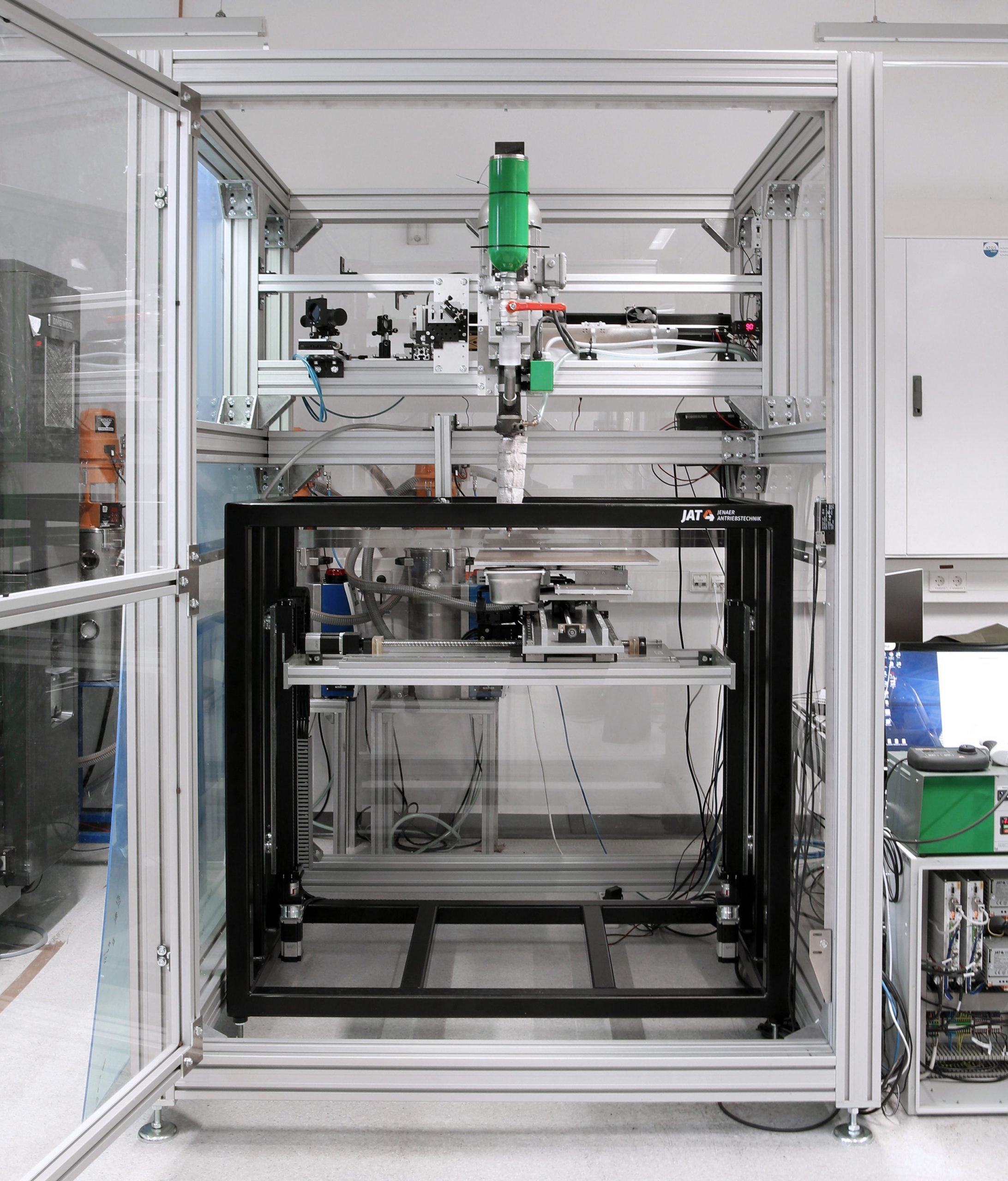 Antriebssystem für großvolumigen 3D-Druck