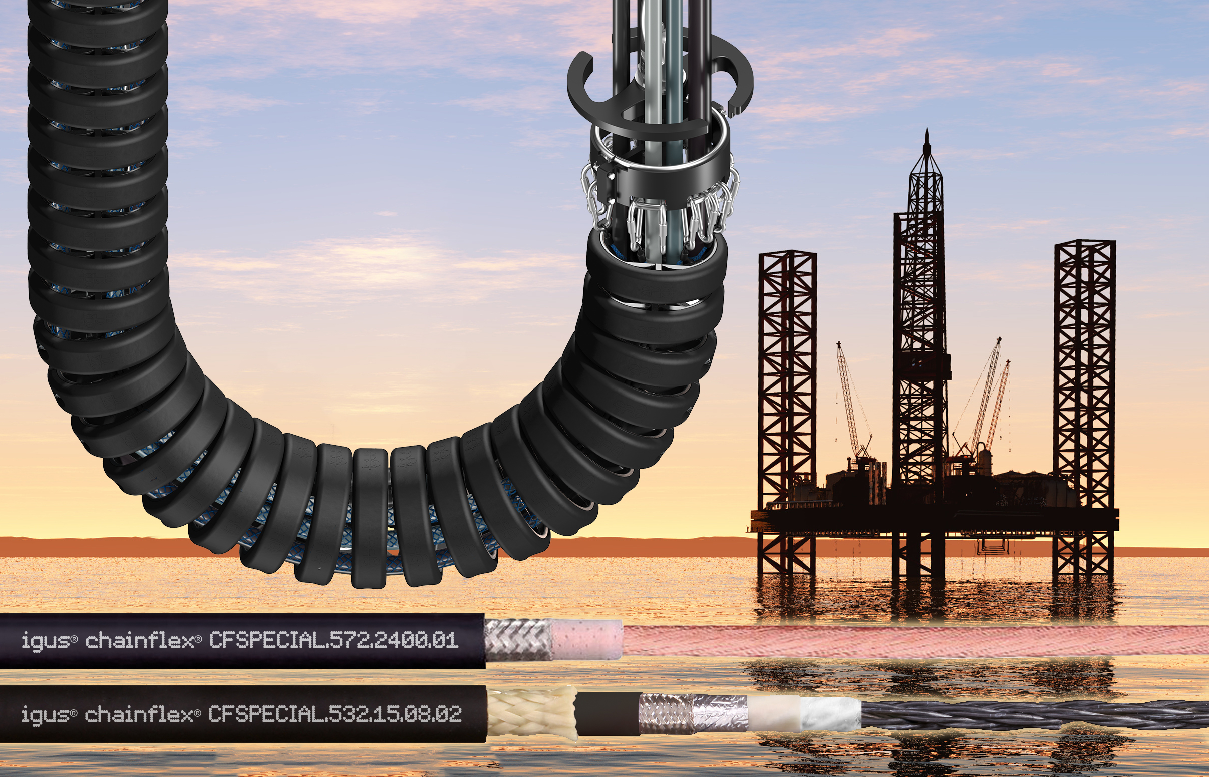 Sichere vertikale Energieführung