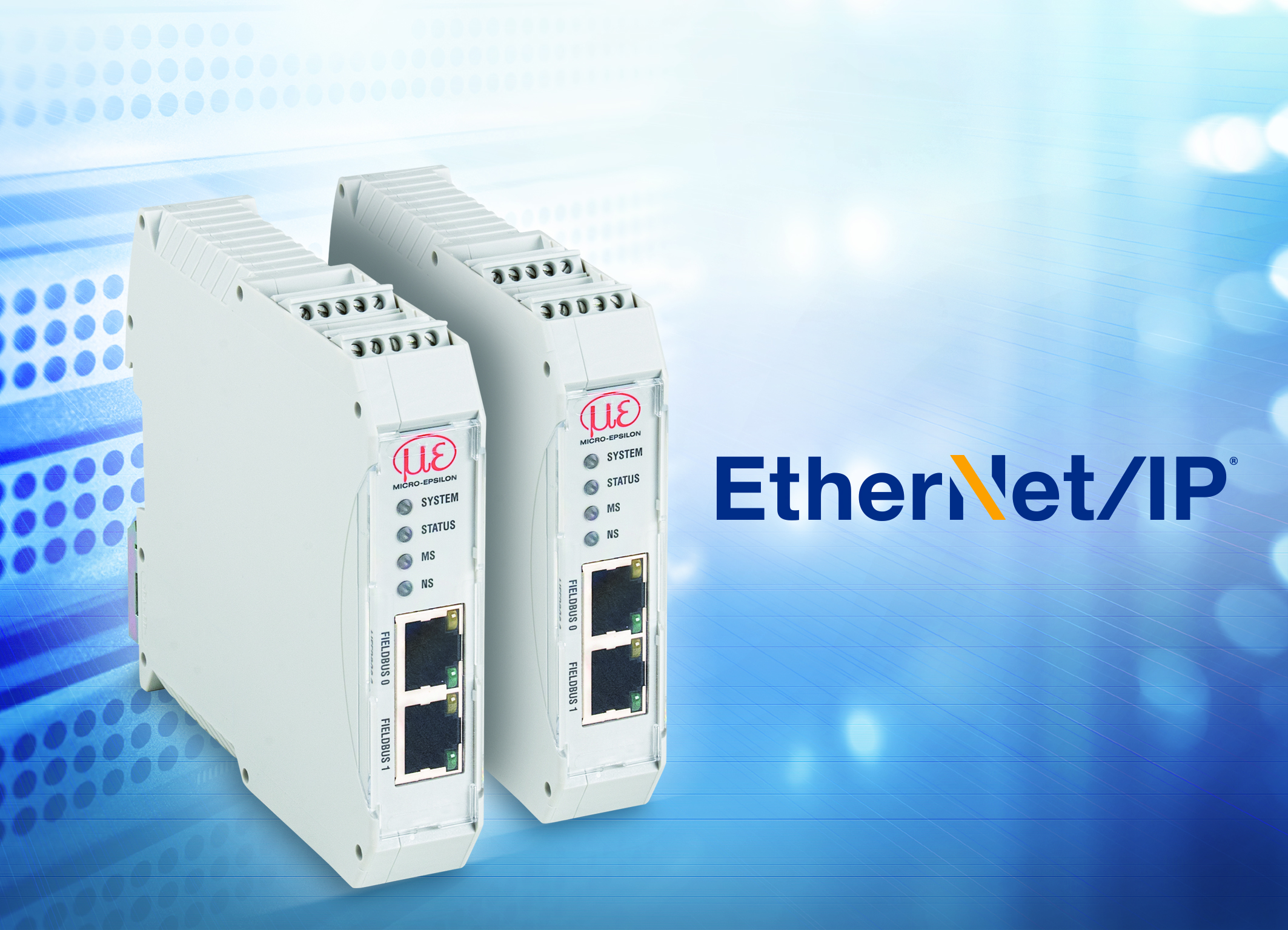 Sensormodul für Ethernet/IP-Anbindung