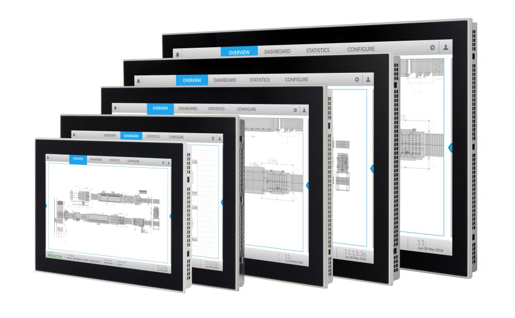 Vom Web Panel bis zur vollintegrierten Steuerung 1 204488 Nuova famiglia HMI50Q con frontali 20210319100329