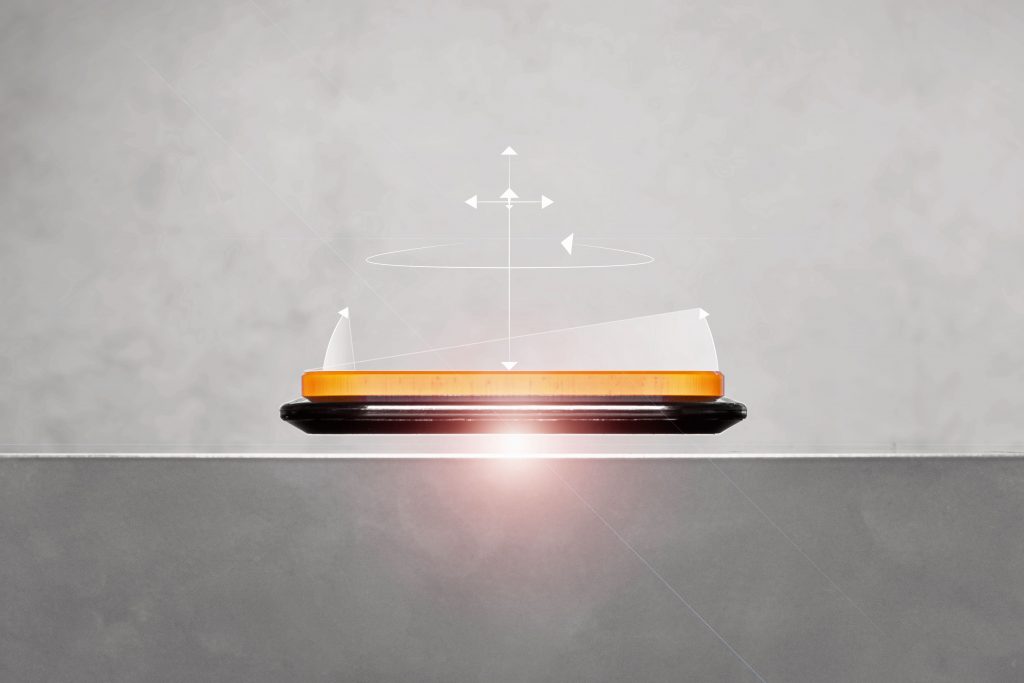 Die Magnetschwebetechnologie erm&ouml;glicht Produktmanipulationen und -transporte mit sechs Freiheitsgraden. Mit dem neuen System k&ouml;nnen Bearbeitungsstationen f&uuml;r das Mischen oder Sortieren von Produkten eingespart werden.