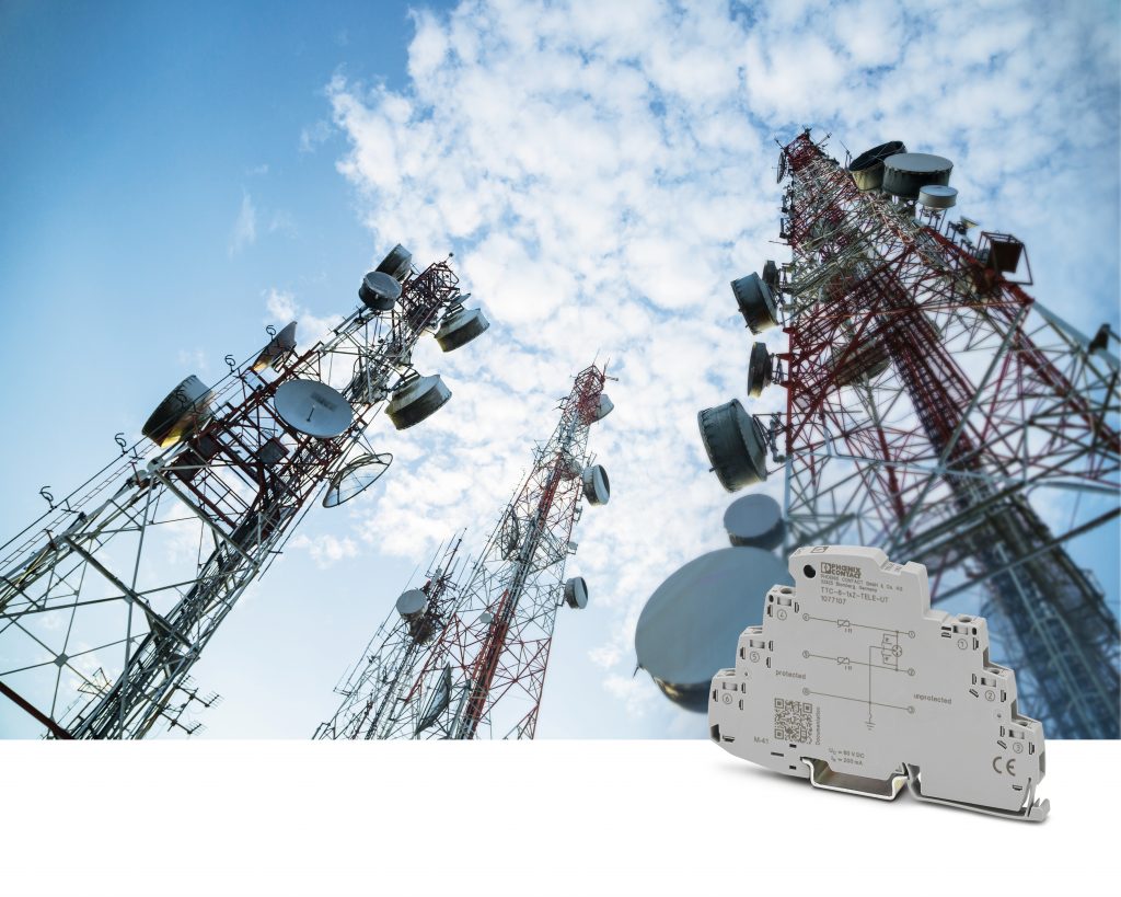 Ungestört kommunizieren 1 Genau auf das TK-System zugeschnitten:
Das Hochgeschwindigkeits-Schutzgerät verhindert die Beeinflussung des Signals.