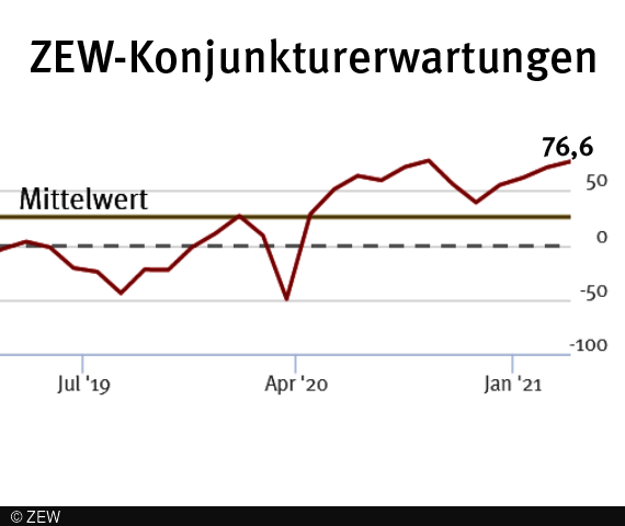 ZEW-Indikator im März 2021 2 ZEW-Indikator im März 2021