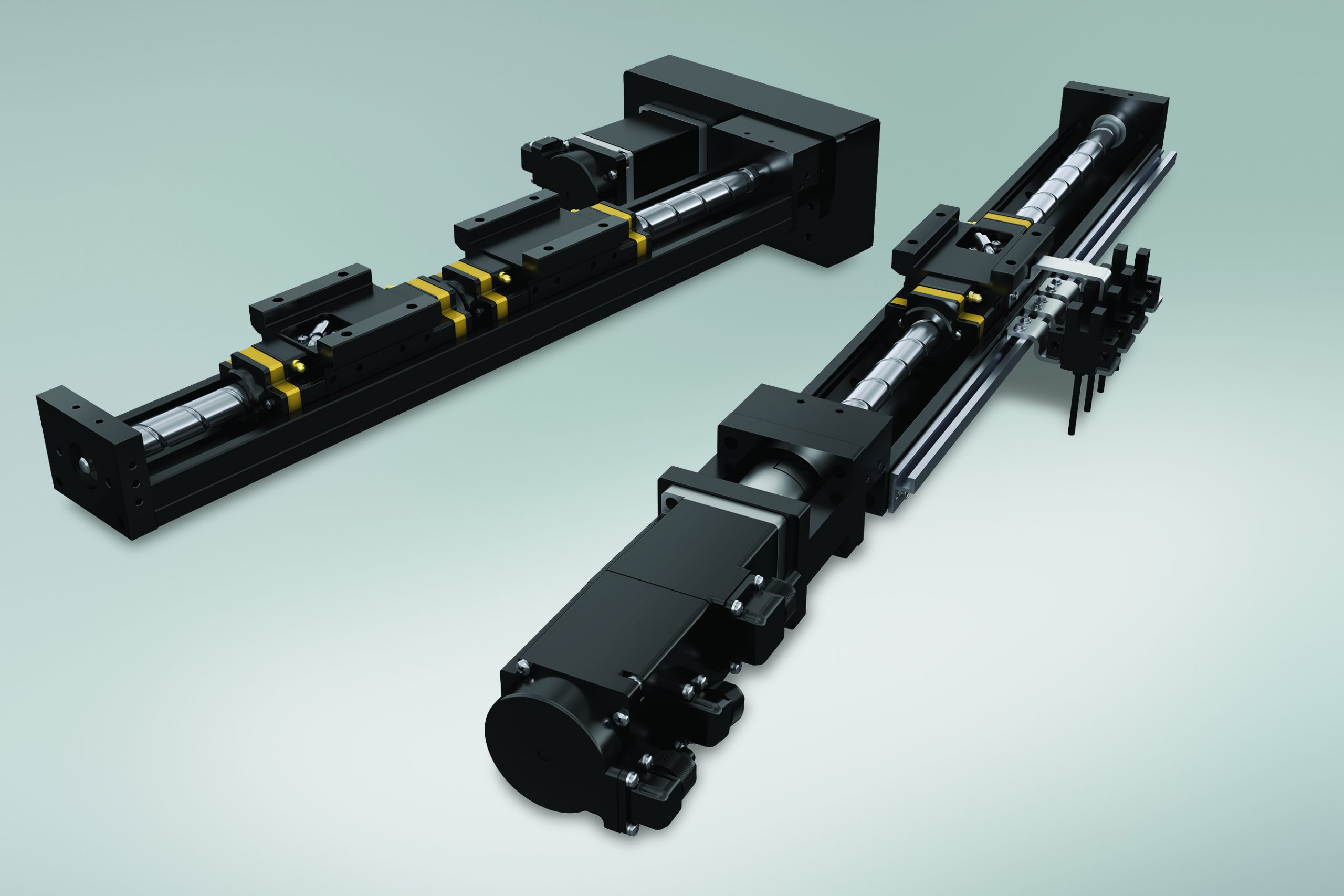 Einbaufertige Linearachsen spezifisch nach Anforderung konfiguriert