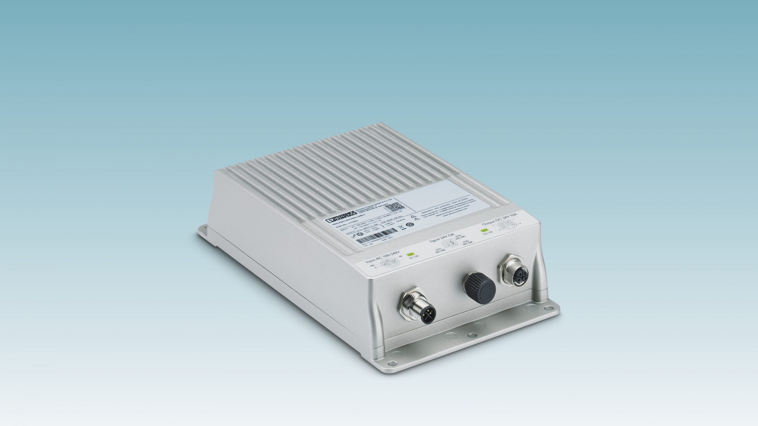 Stromversorgung mit IP67-Schutz 3 Stromversorgung mit IP67-Schutz