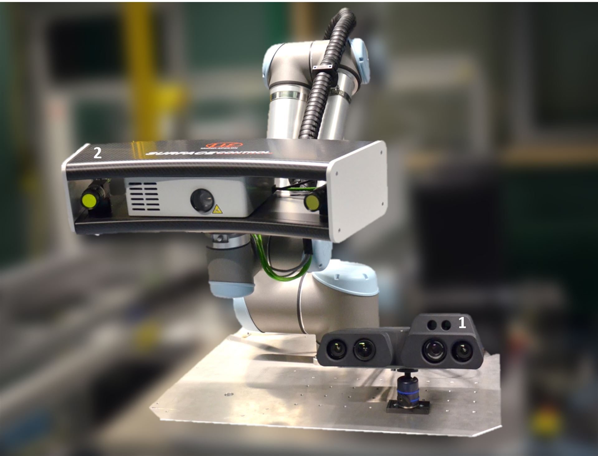 3D-Sensorik für große Werkstücke