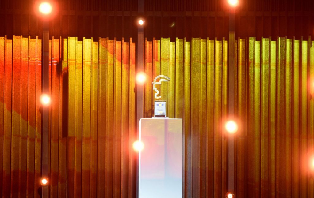 Hermes Award 2021 1 Die Deutsche Messe AG lobt anlässlich der HANNOVER MESSE 2017 zum vierehnten Mal den "HERMES AWARD - Internationaler Technologiepreis der HANNOVER MESSE" aus.