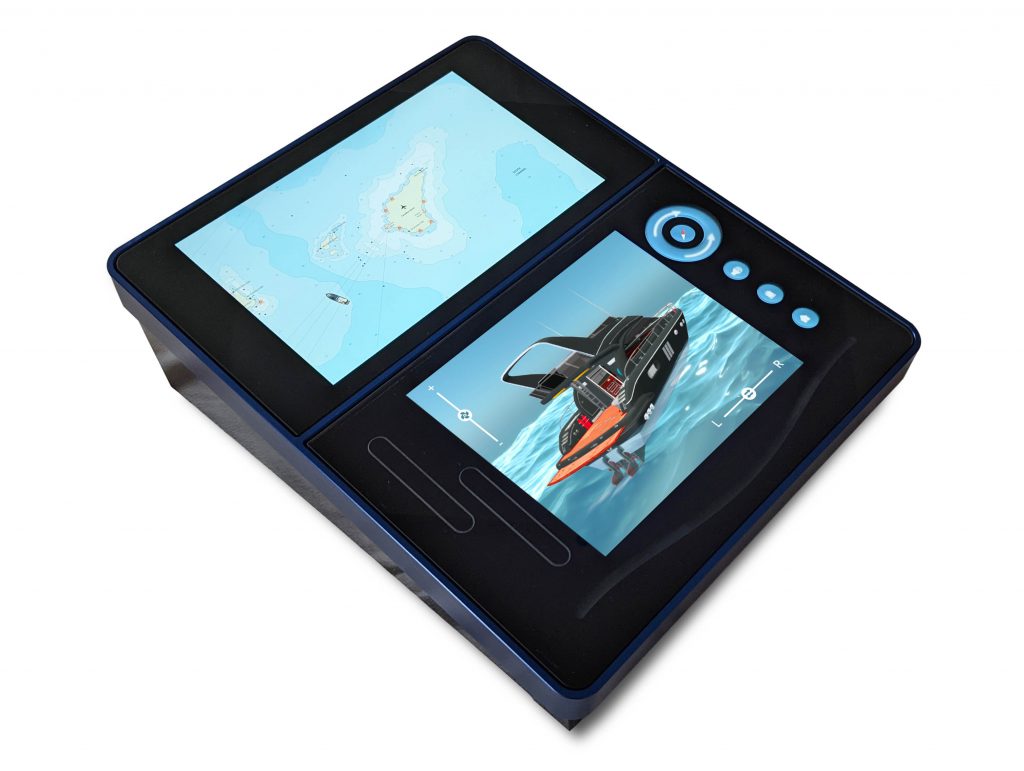 Wenn man die Maschine fühlen kann 1 Das haptische Multi-Screen-HMI von Candera, Next System und Data Modul unterstützt intuitive Touch-Gesten in zahlreichen
Anwendungsbereichen.