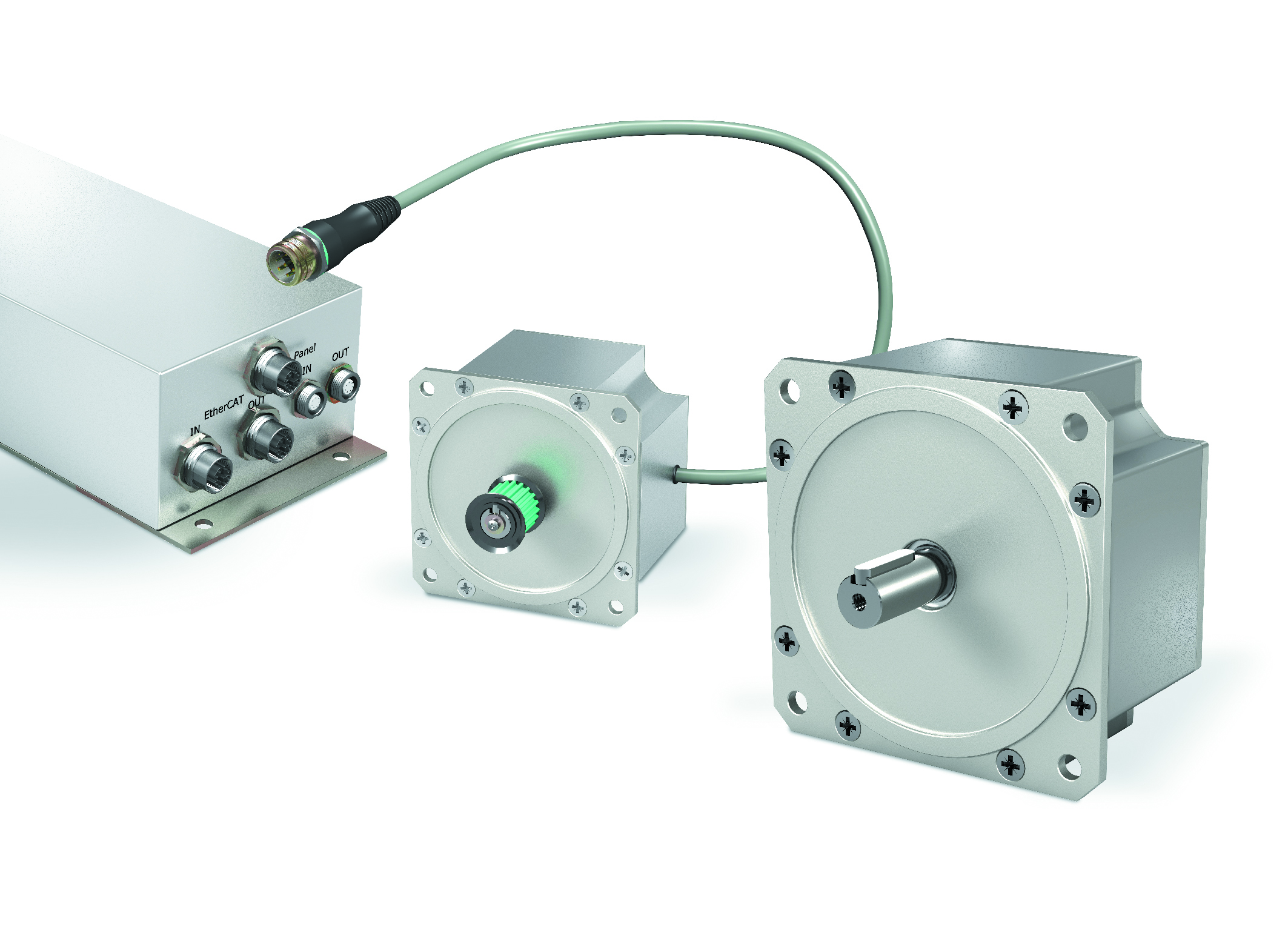 Schutztürantrieb mit DC-Versorgung