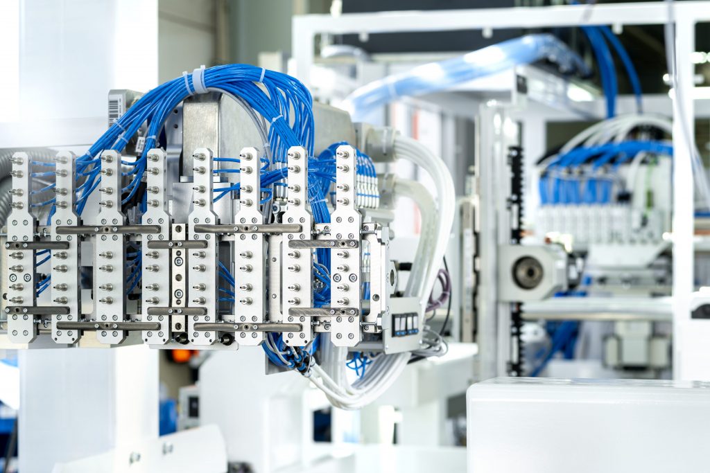 Bürgschaft für Sicherheit 3 Servomotorisch angetriebener Umsetzgreifer