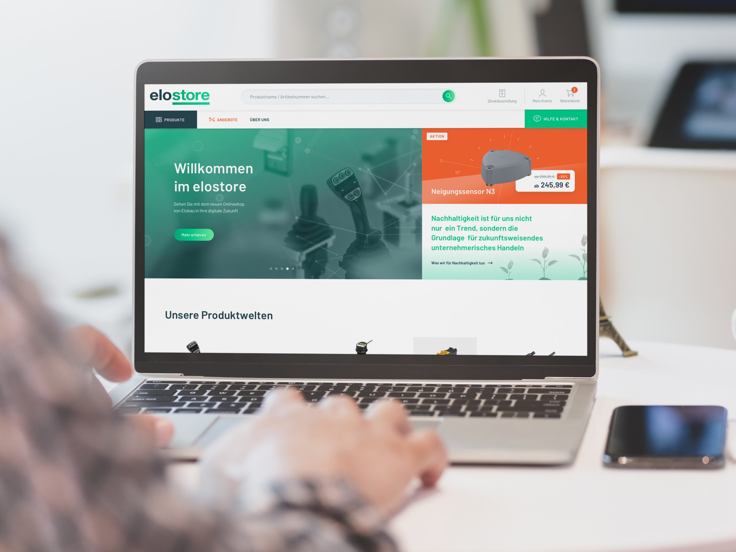 Elobau startet neuen Online-Shop