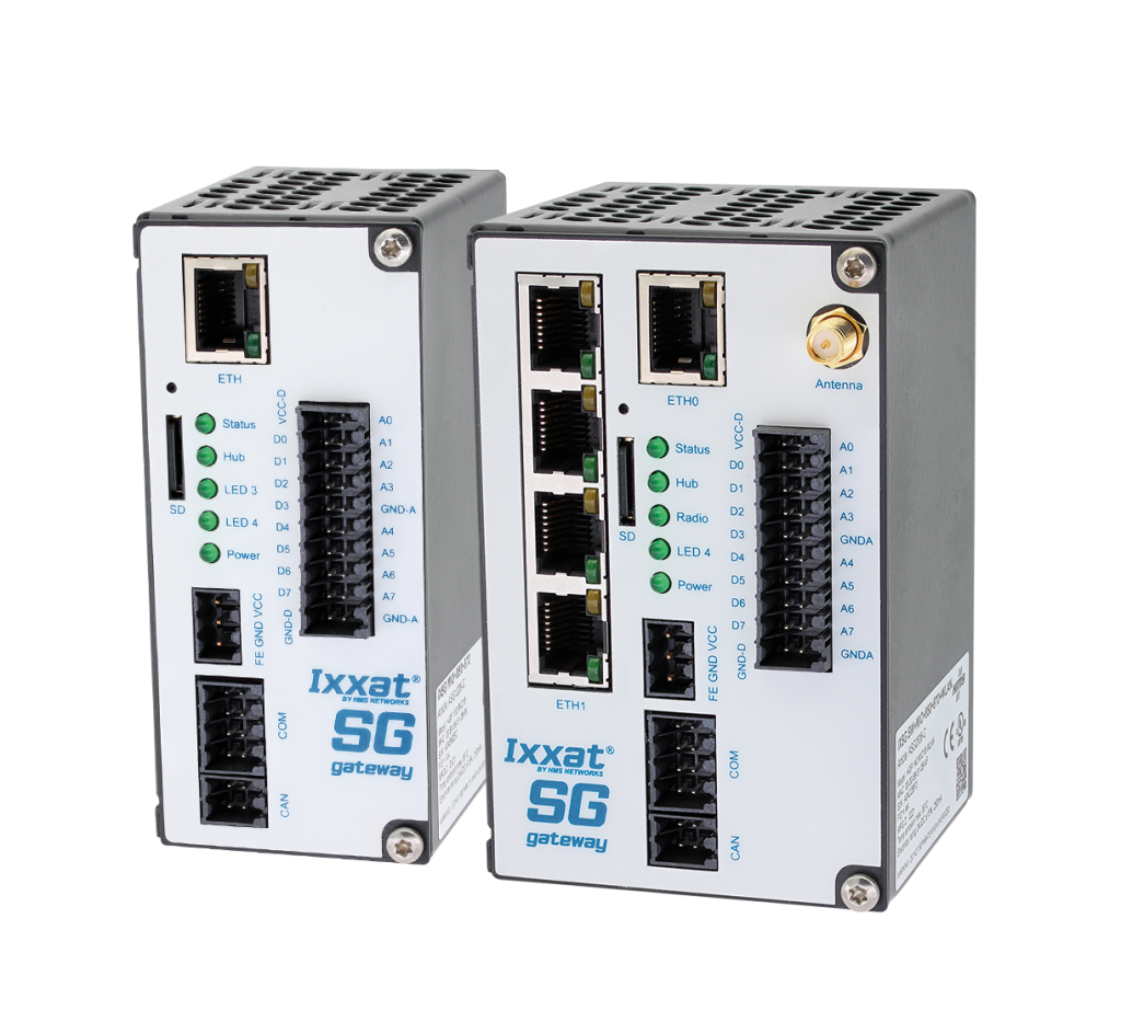 web 206537 HMS Ixxat SG gateway MIO Montage