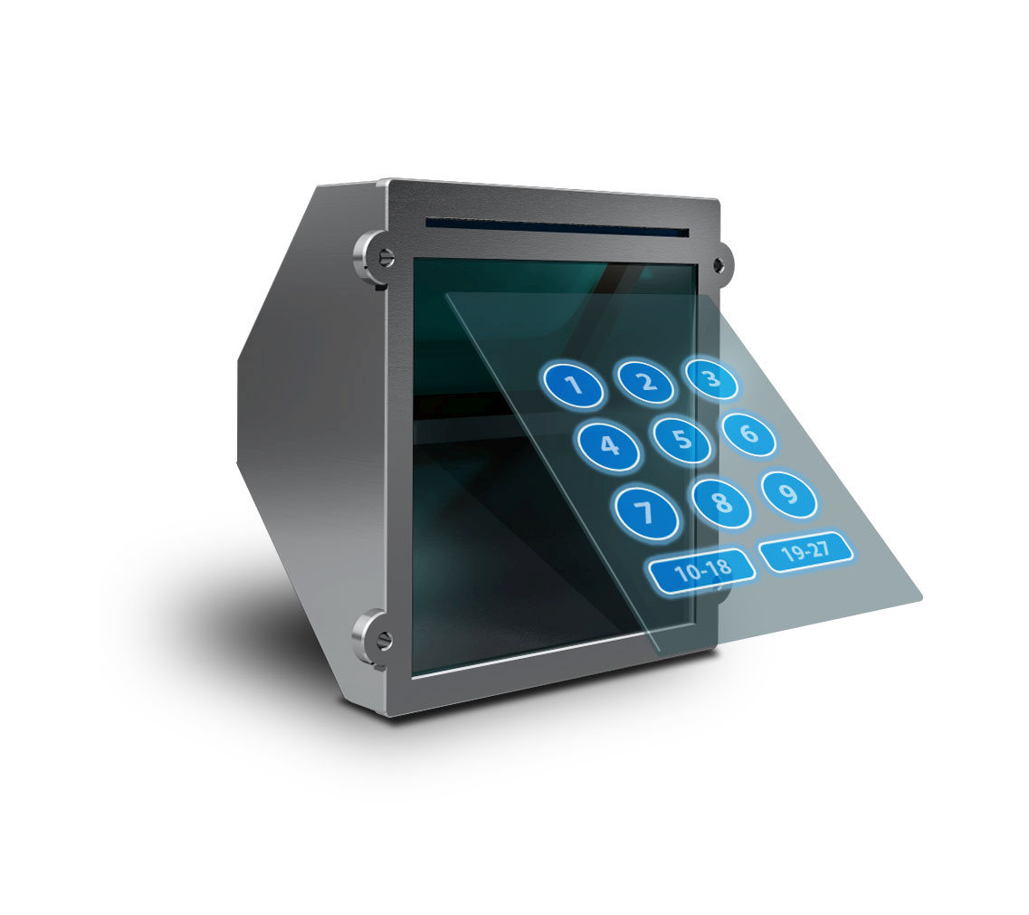 Berührungsloses Bedien-Terminal