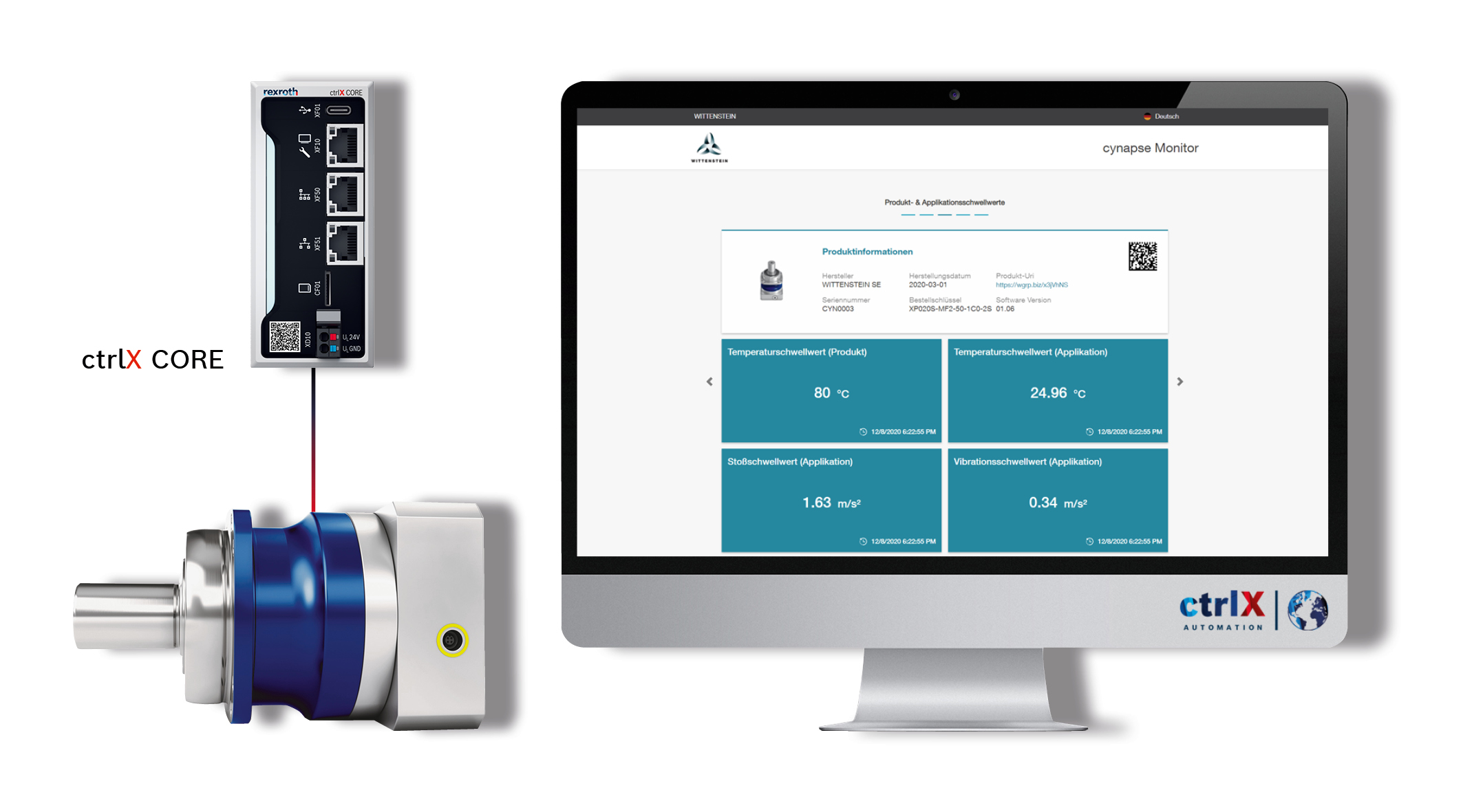 Service-Apps für smarte Getriebe