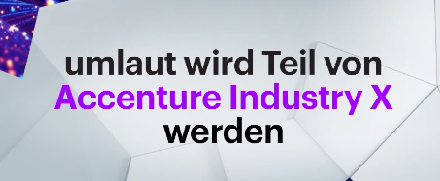 Accenture kauft das Unternehmen Umlaut