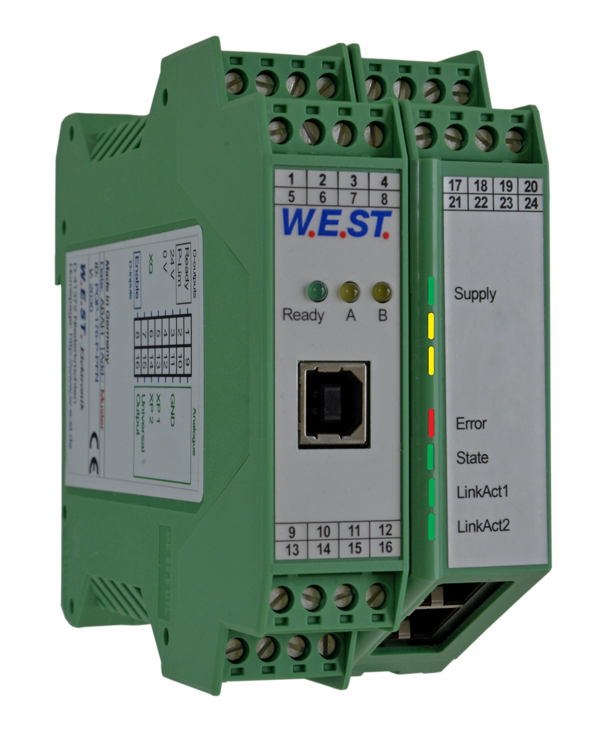 Positioniermodul für hydraulische Achsen