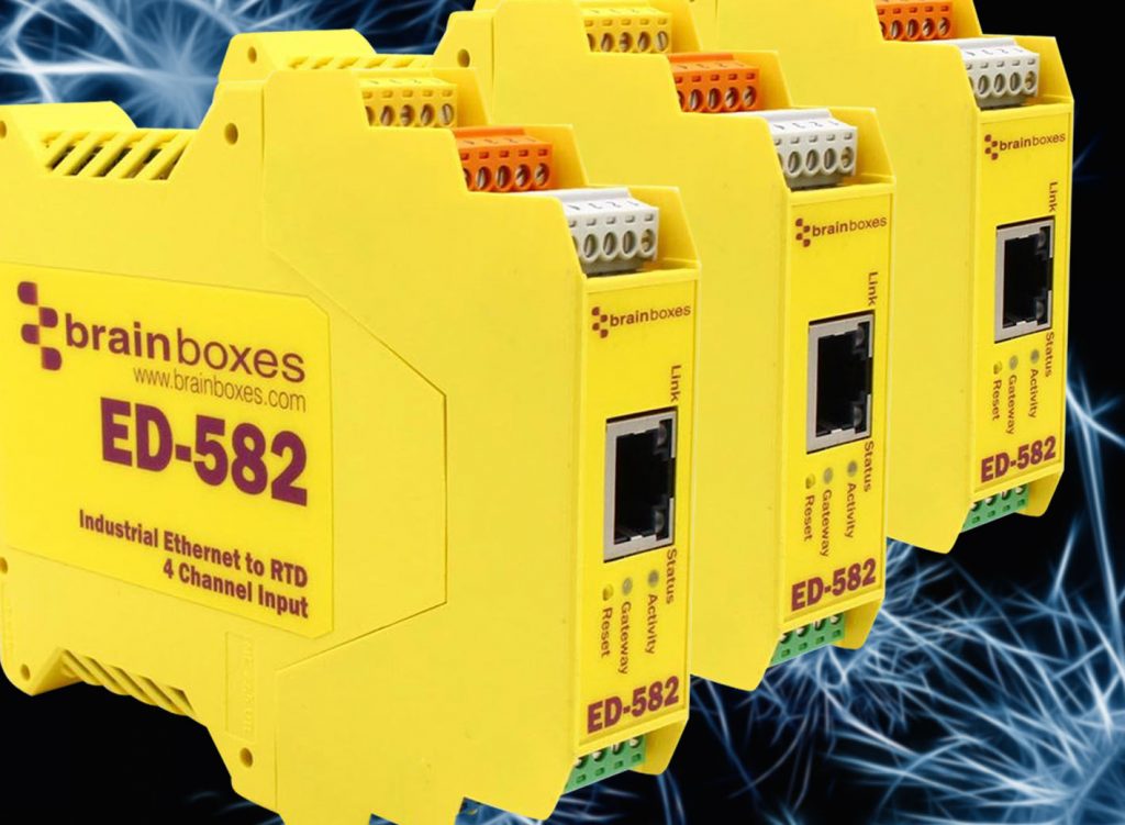 Temperaturmessung über Ethernet 1 PR13 2021 Brainboxes ED 582 1