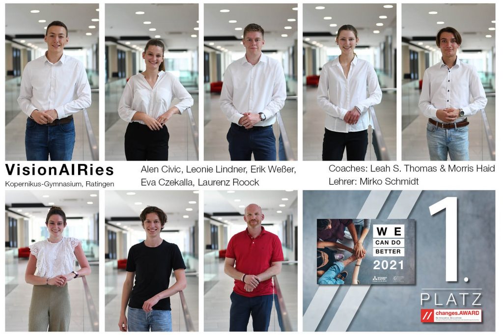 SchülerInnen gewinnen beim Changes.Award mit CO2-Messgerät 1 VisionAIRies Platz 1