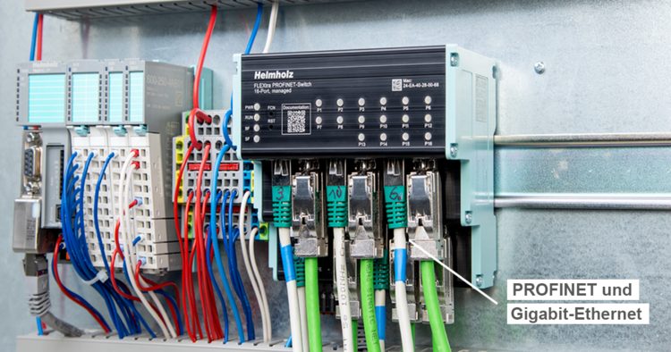 Switch für Profinet und GBit-Ethernet