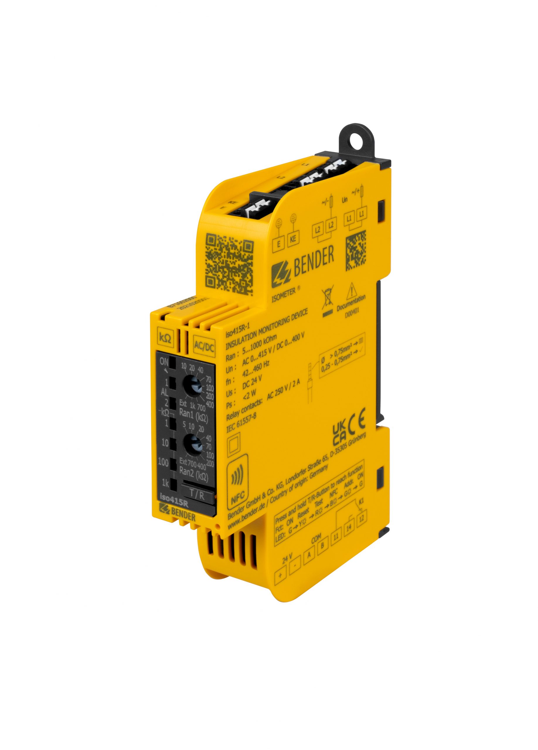 Isolationsüberwachung in Steuerstromkreisen