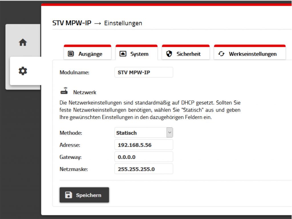 M-Bus meets MQTT 3 Die Weboberfläche der neuen MPW-IP-Wandler (hier: MWP16-IP) von STV Electronic bietet neben Diagnose- und Parametrier-Optionen (oben) auch Einstellungen für die Netzwerkeinbindung (unten).