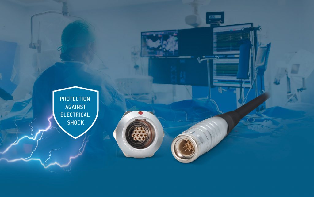 IEC60601-1 konforme Steckverbindereinsätze 1 Die neuen Steckverbindereinsätze eignen sich für anspruchsvolle medizinische Umgebungen.