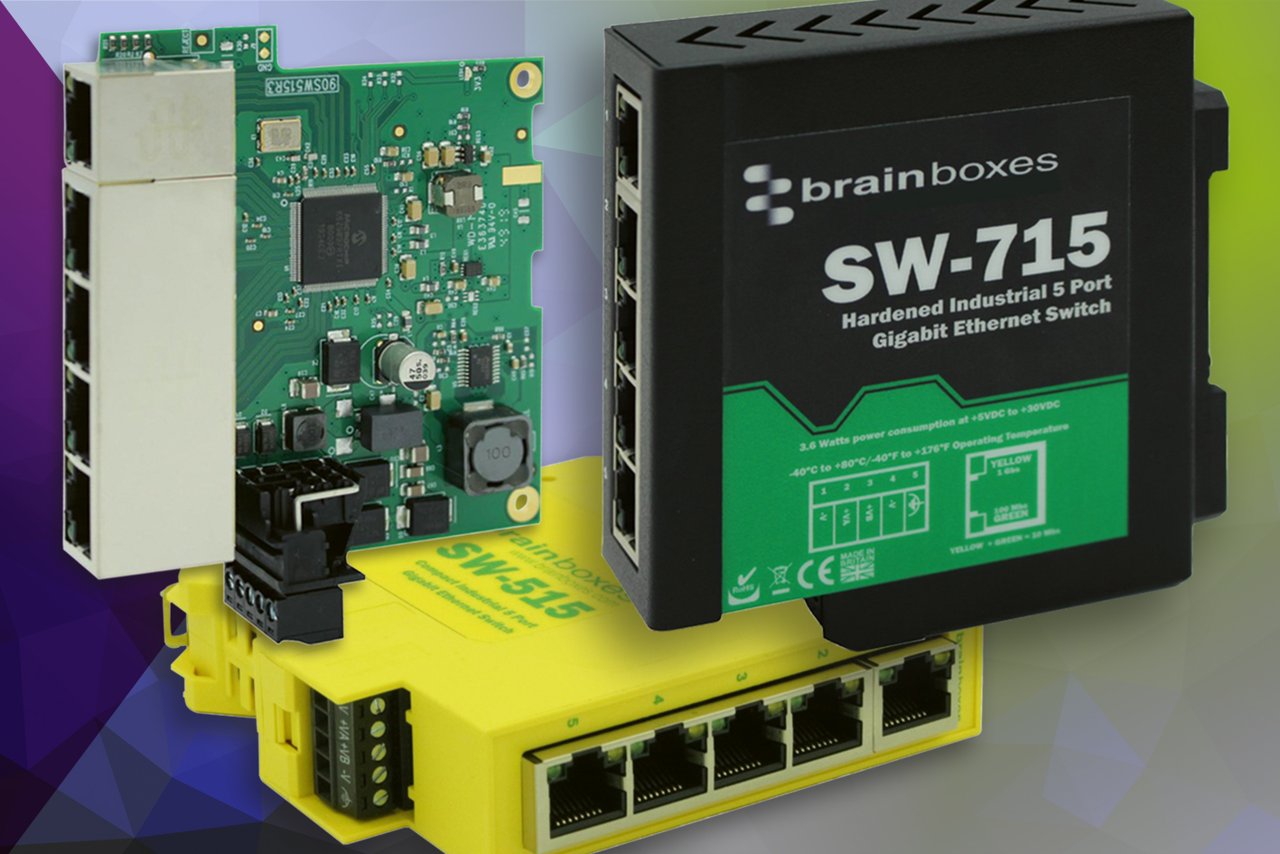 Kompakte Gigabit-Ethernet-Switche