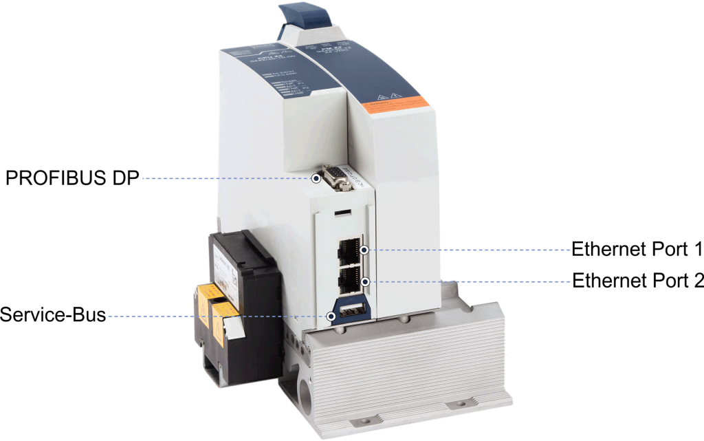 Remote I/O-System IS1+ und Namur Open Architecture 4 Schnittstellen-Vielfalt der IS1+ CPU - klassischer Profibus DP, 2 Ports für Ethernet-Ringe oder getrennter Ethernet Prozess-/Service-Bus sowie zusätzlicher USB-Anschluss