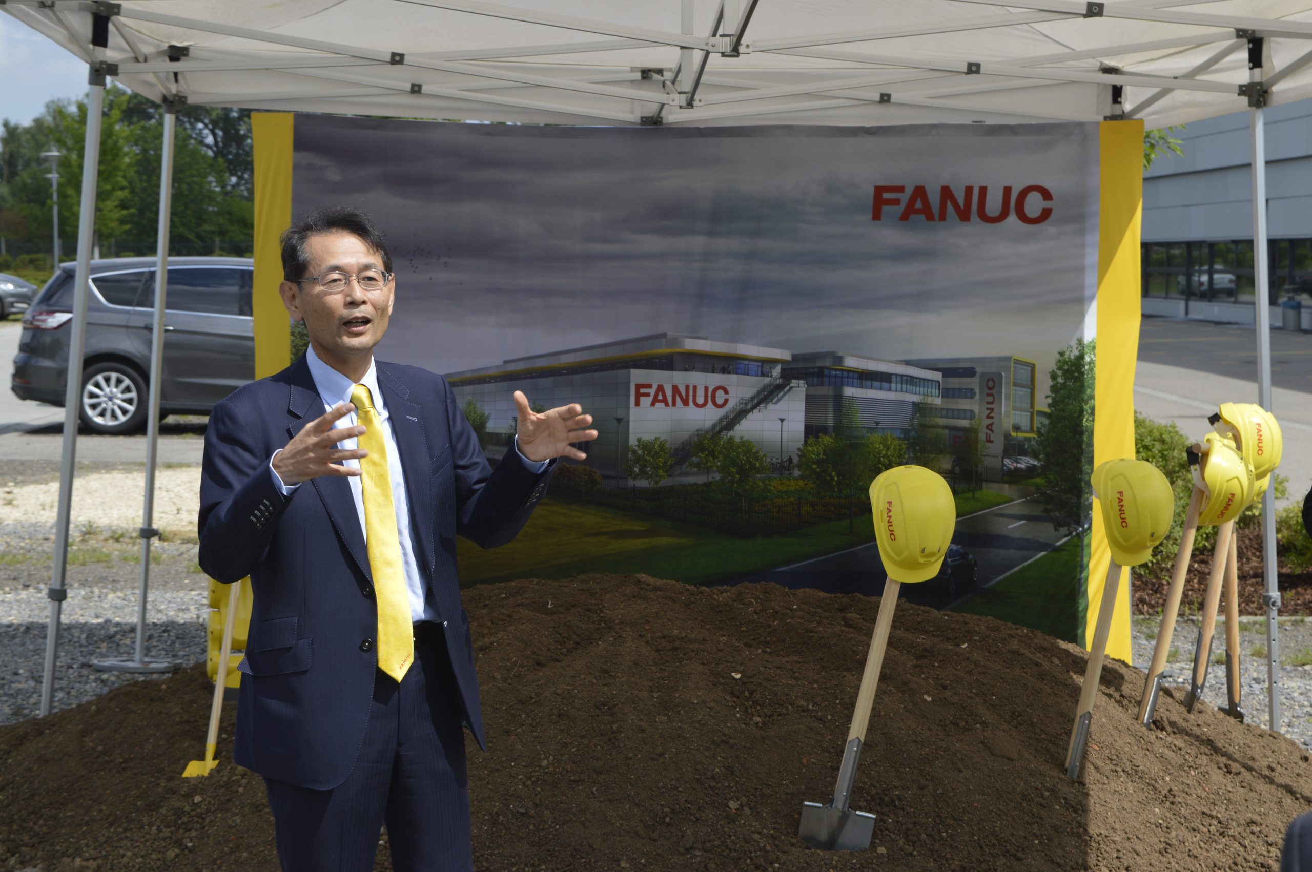 Start für Standorterweiterung bei Fanuc Deutschland