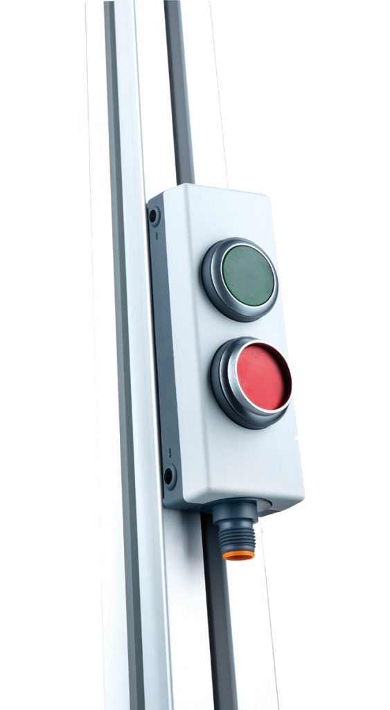 Dezentrale Befehlseinheiten für Standard- und Sicherheitsanwendungen 1 E Box 2 Einbaustellen 2000px