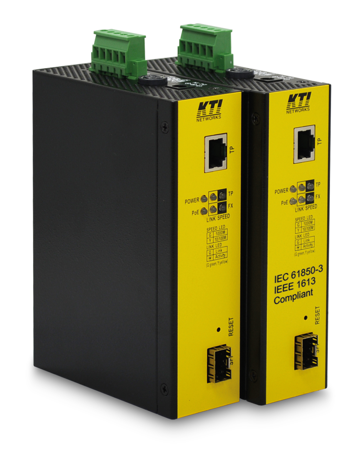 Medienkonverter zum Schutz gegen elektromagnetische Störungen