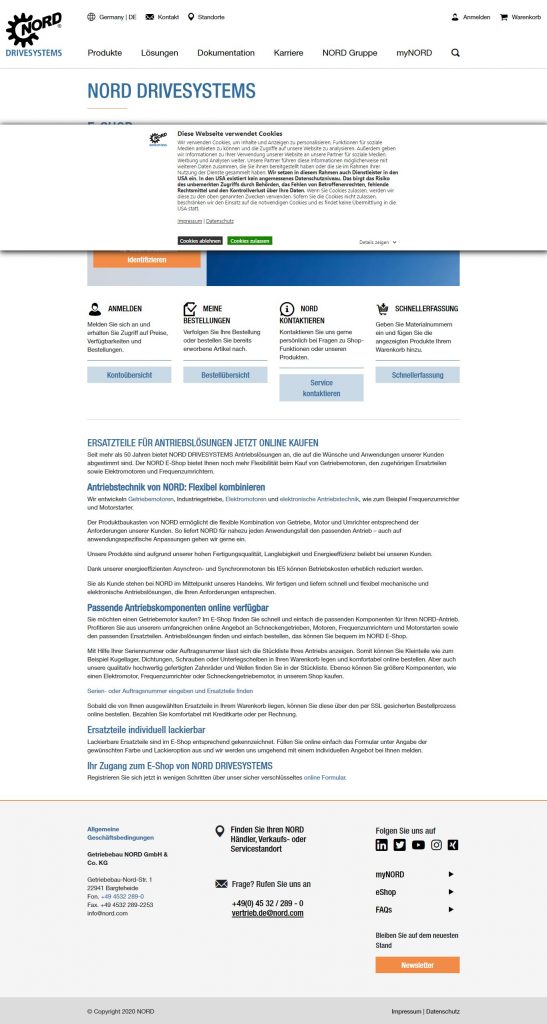 Nord schaltet E-Shop für die Schweiz frei 1 screencapture shop nord DE de home 20210701132604