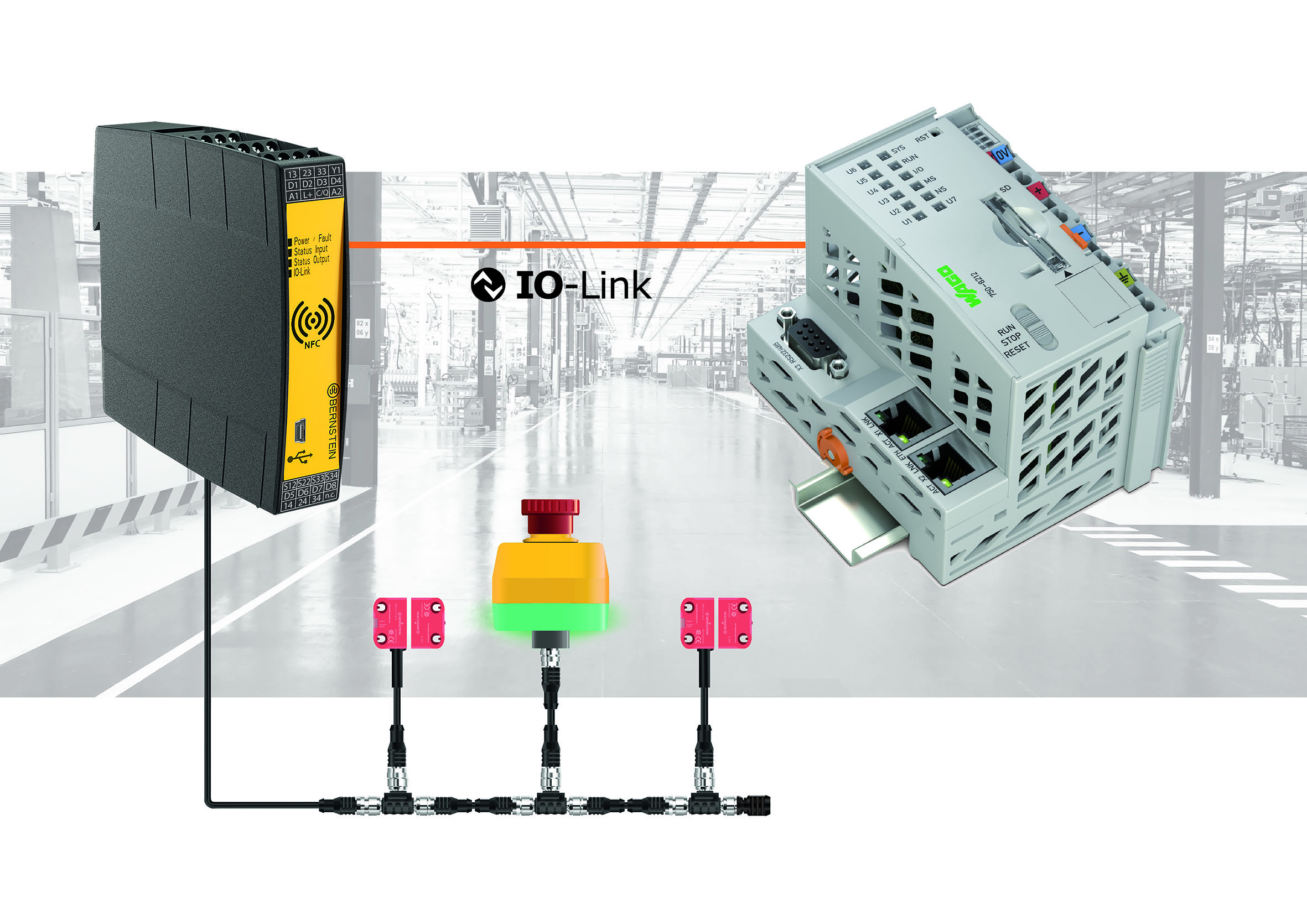 Wago und Bernstein kooperieren