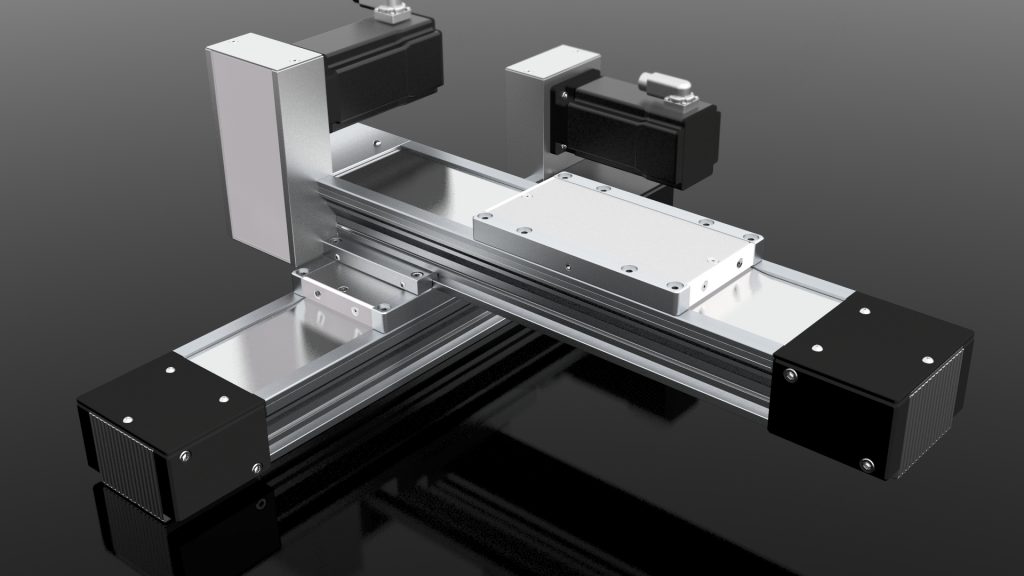 Erste Klasse im Reinraum 3 Das Modul 115/42 MB in einer Kreuzanwendung.