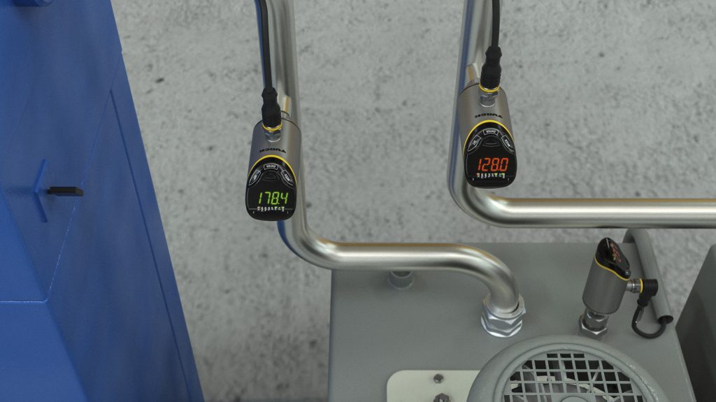 Generation Plus 2 Die Inbetriebnahme wird durch flexible Montagemöglichkeiten vereinfacht, da der Sensorkopf um 340° frei drehbar und das Display selbst für einen Überkopfeinbau umkehrbar ist.