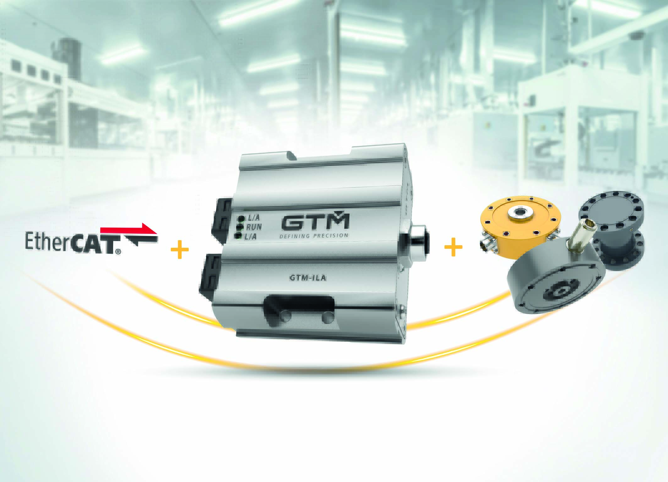 Messverstärker mit Ethercat-Schnittstelle