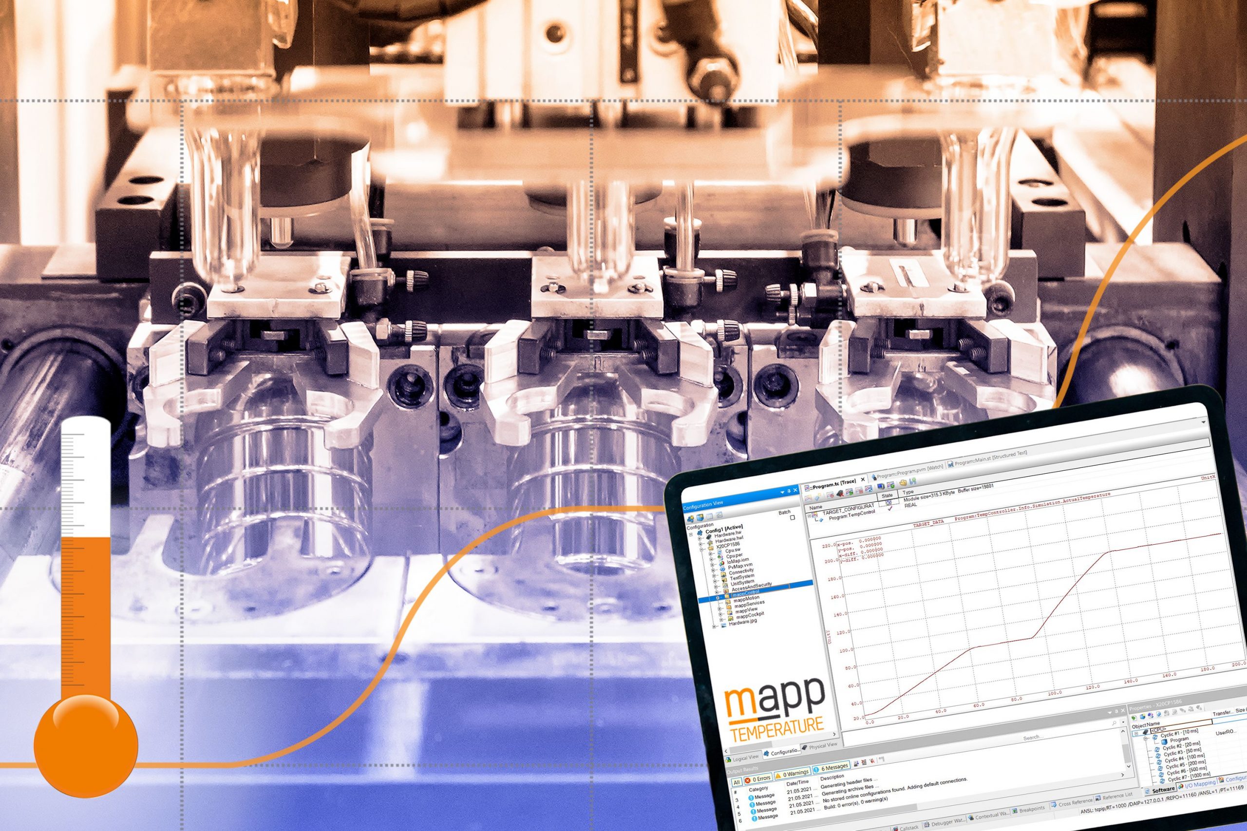 Spritzgießmaschinen und Extruder auf Betriebstemperatur bringen 3 Spritzgießmaschinen und Extruder auf Betriebstemperatur bringen