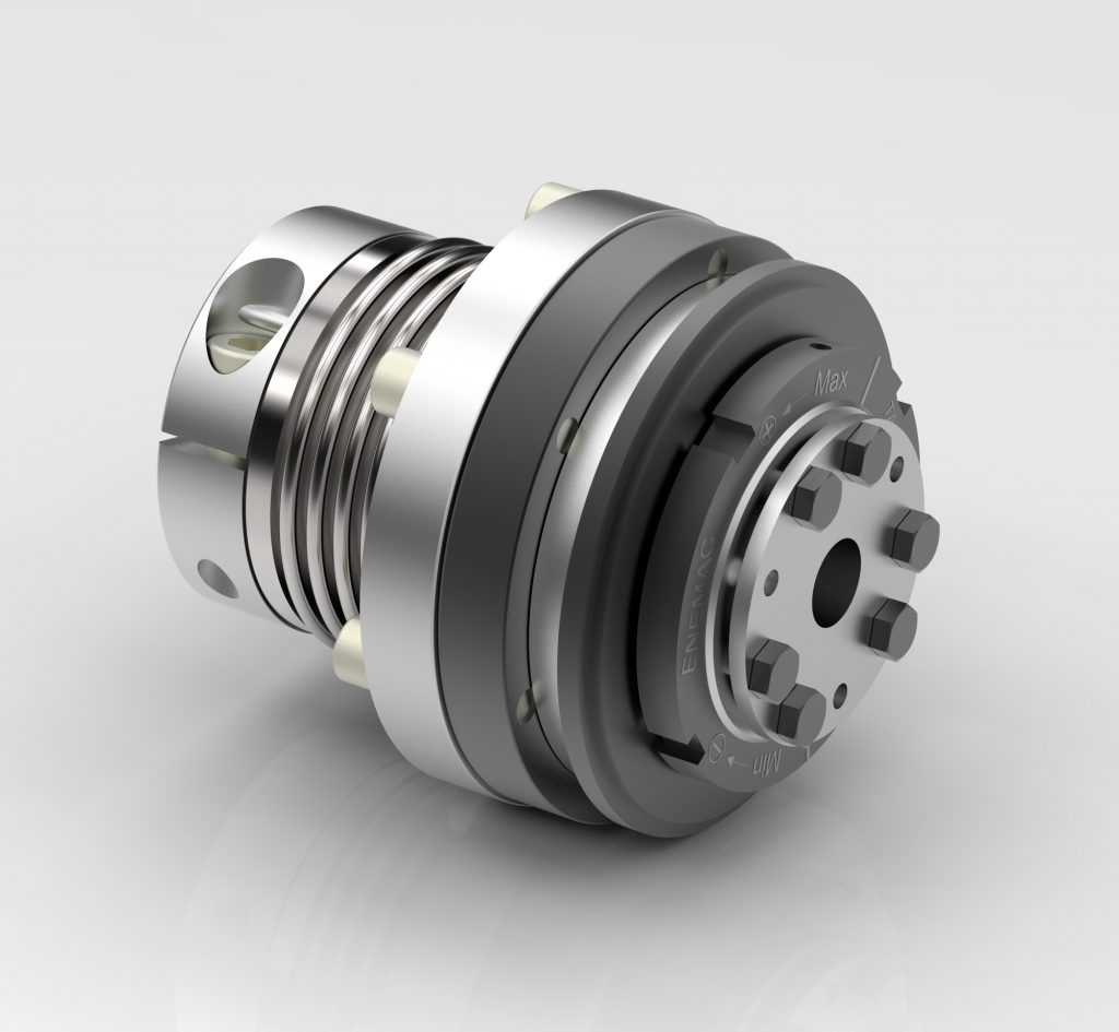 Sicherheitskupplung für kleine Drehmomente 1 Die Sicherheitskupplung Type ECKB eignet sich für Drehmomente ab 0,5Nm.