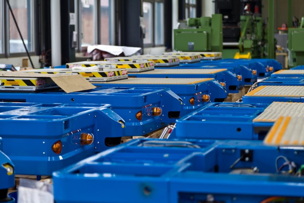 FTS Produktion bei dpm Daum + Partner Maschinenbau