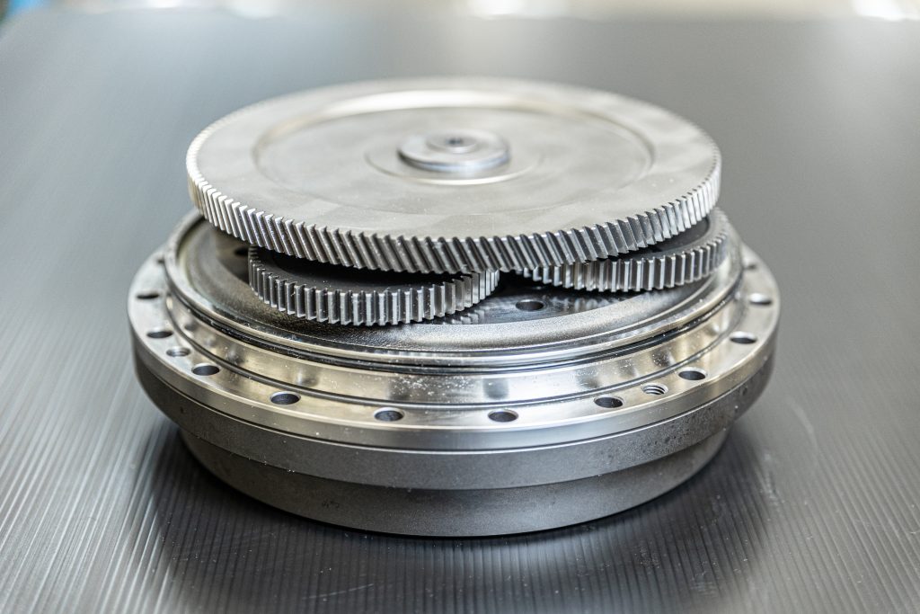 Planetengetriebe neu gedacht 2 Die PSC-Reihe von Melior Motion hat ein Verdrehspiel von 0,1 Winkelminute und ein Lost Motion von 0,6 Winkelminute.