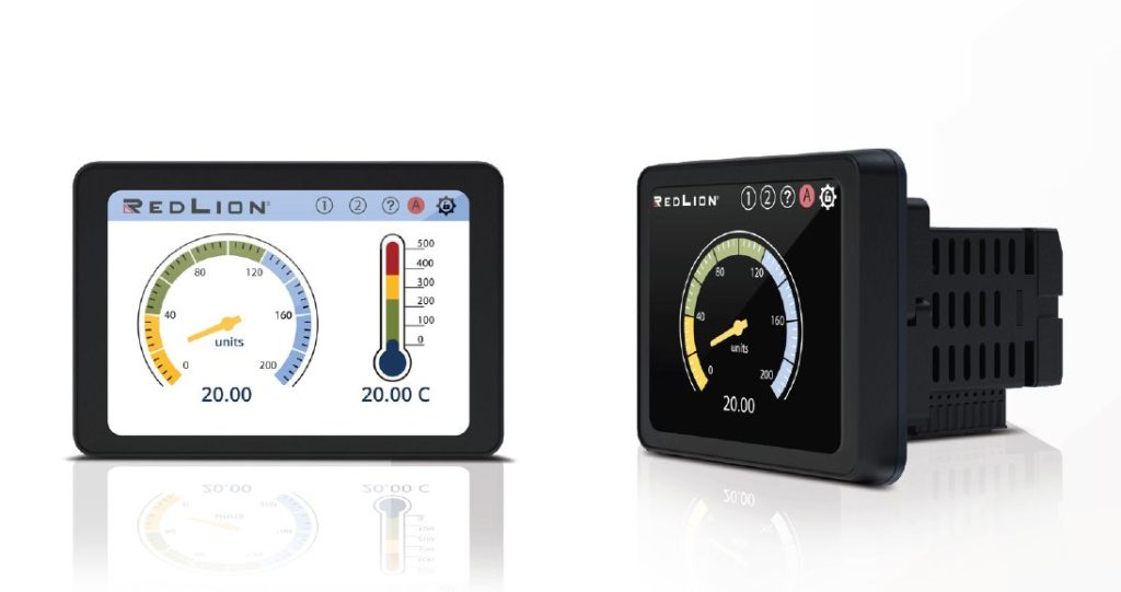 Einbaumessgeräte mit WLAN und Touchscreen 1 Red Lion BUB 1