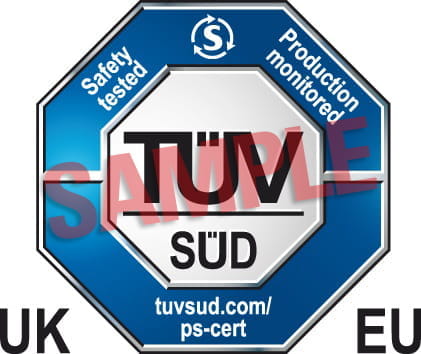 Neue TÜV Süd-Prüfzeichen für EU- und UK-Standards