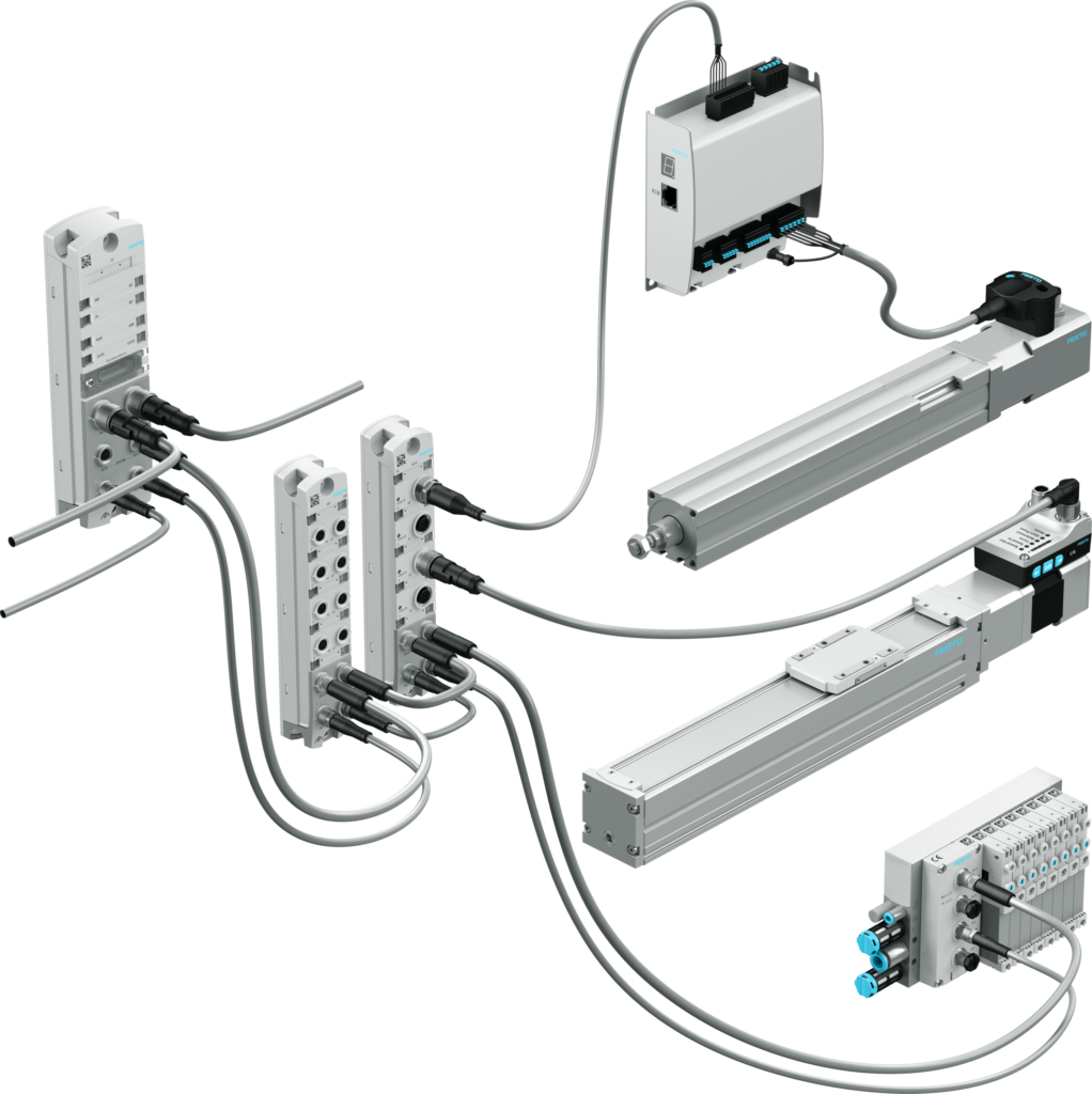 Dezentrales Remote-IO-System 1 222710 27869u 3 1