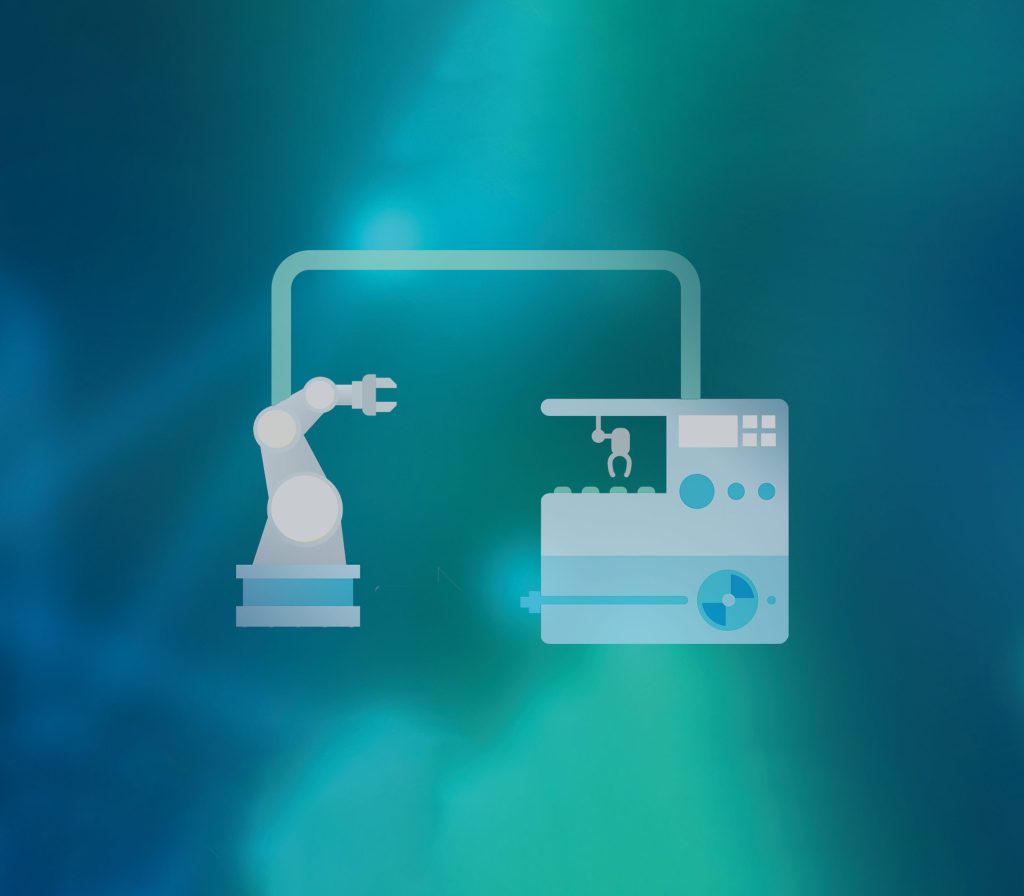 Einfache Einbindung von Robotern 2 Der Bedarf an einer Anbindung von Robotern an Maschinen steigt zusehends.