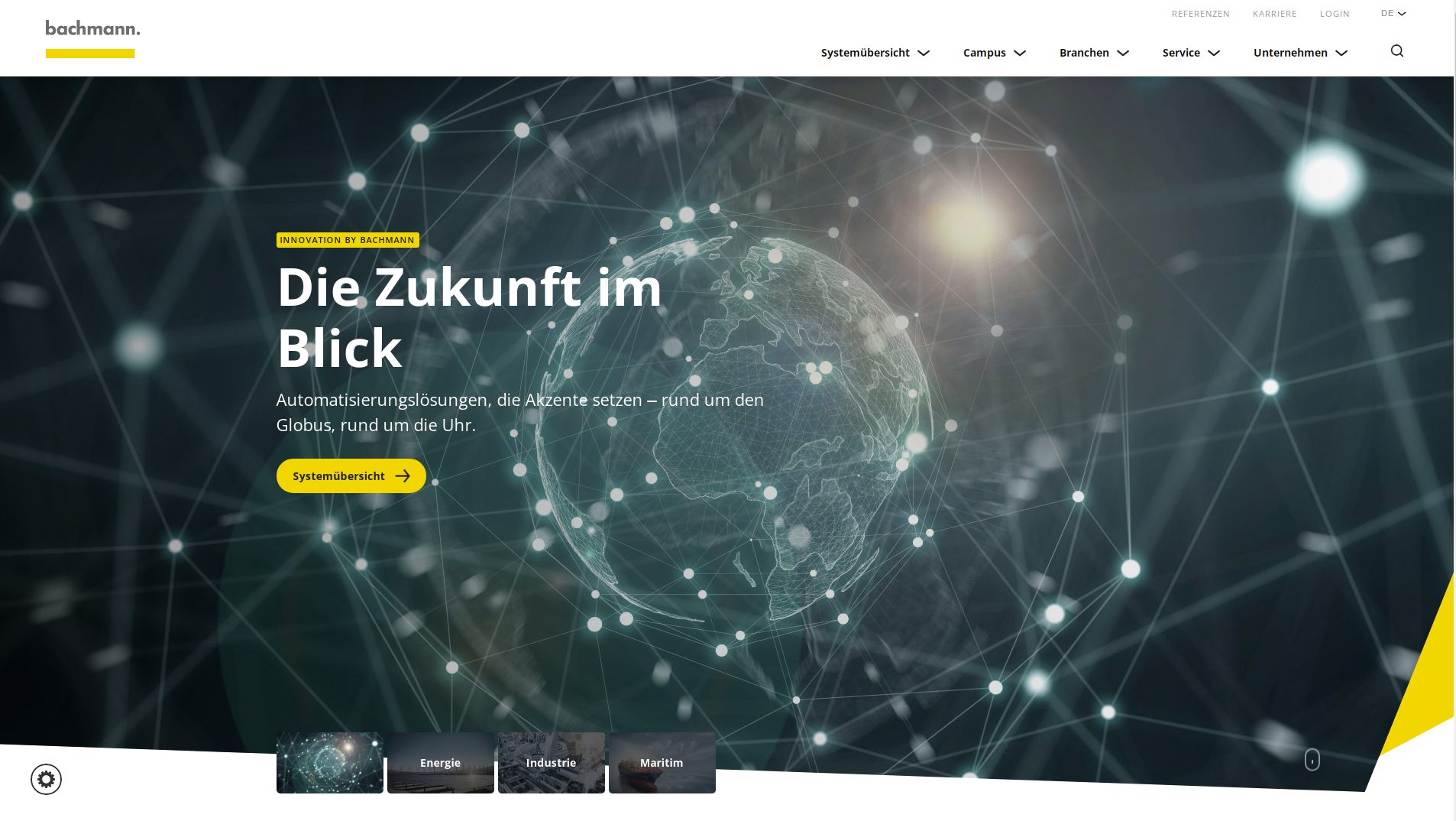 Neue Website von Bachmann Electronic