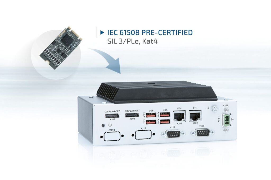 Vorzertifizierte FuSa-Erweiterungskarte 1 Kontron