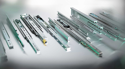 Langlebige Teleskopschienen 