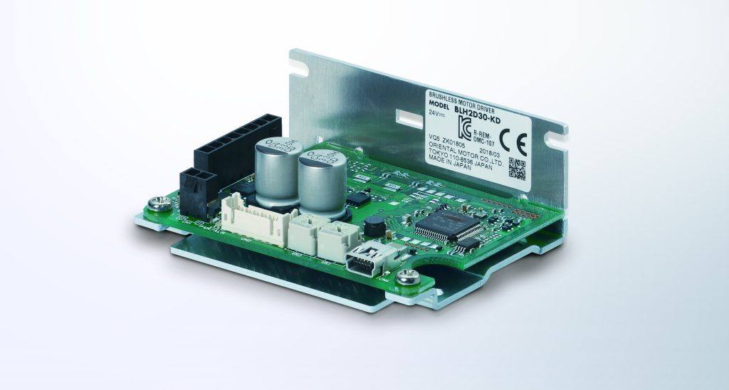 Treiber für neue Funktionen 2 Im neuen BLH2D-Treiber für die bürstenlosen DC-Motoren der BLH-Serie von Oriental Motor wurde eine dedizierte Vektorregelung implementiert.
